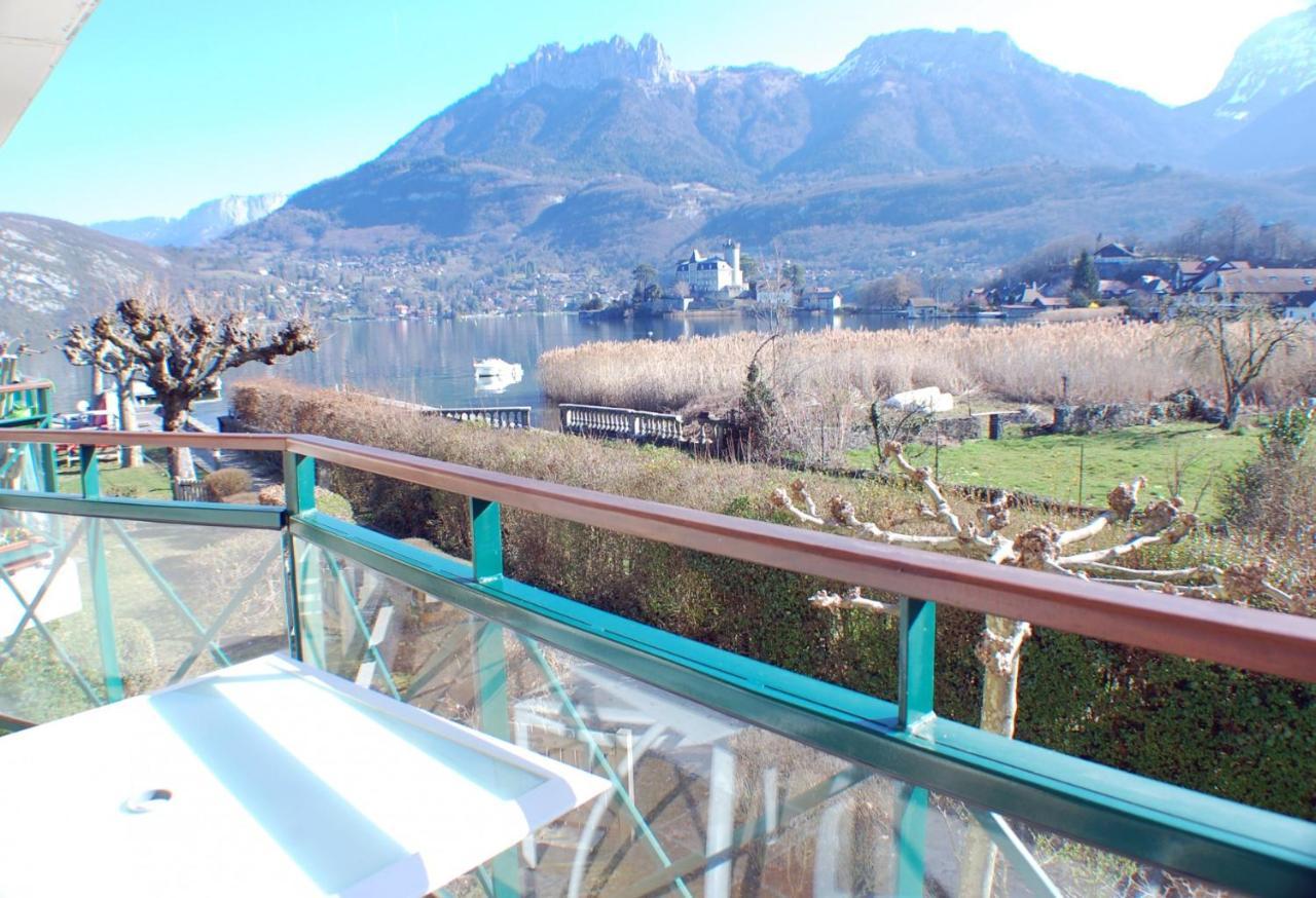 La Baie Des Voiles: Lakefront Apartments on Annecy Duingt Exterior photo