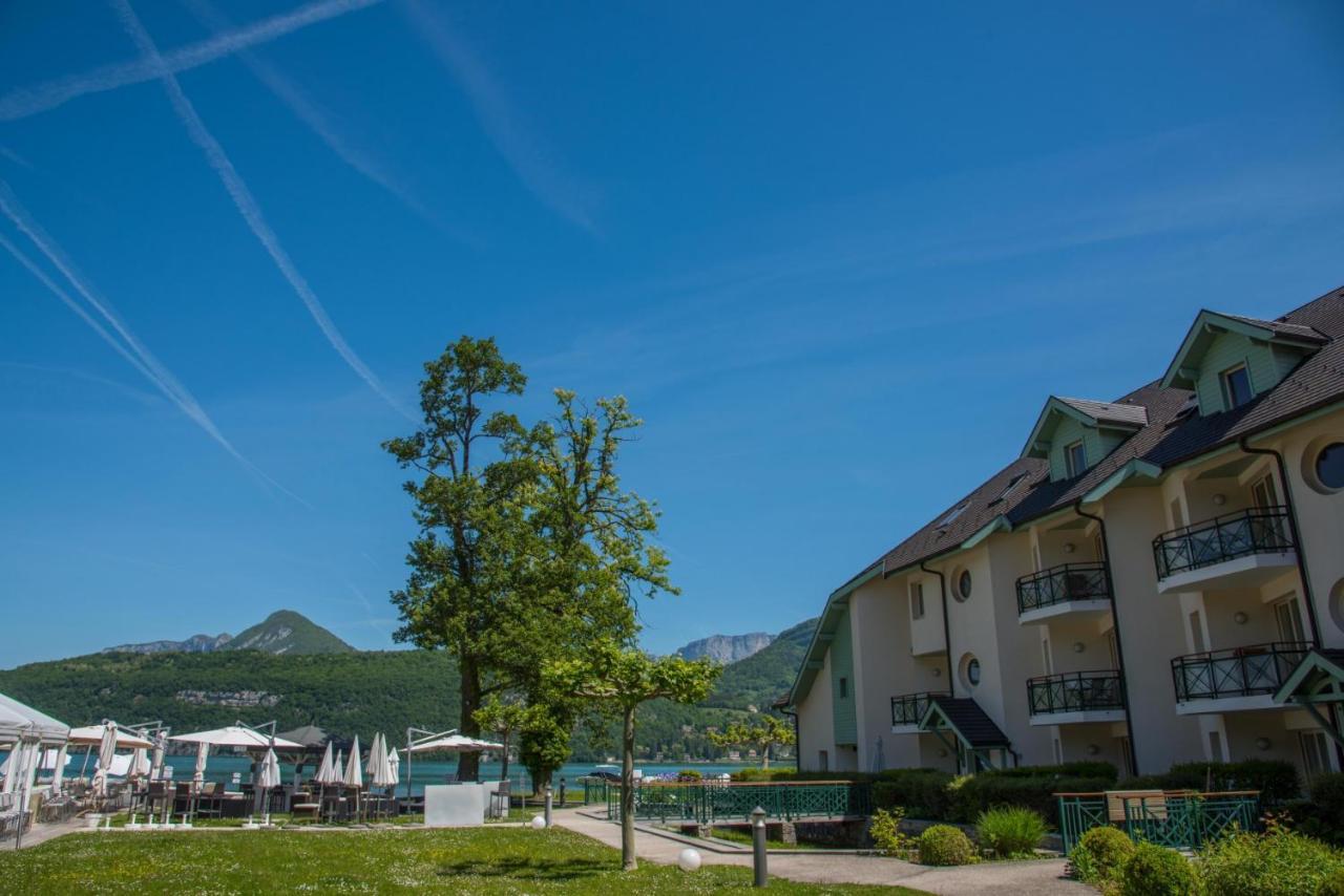 La Baie Des Voiles: Lakefront Apartments on Annecy Duingt Exterior photo