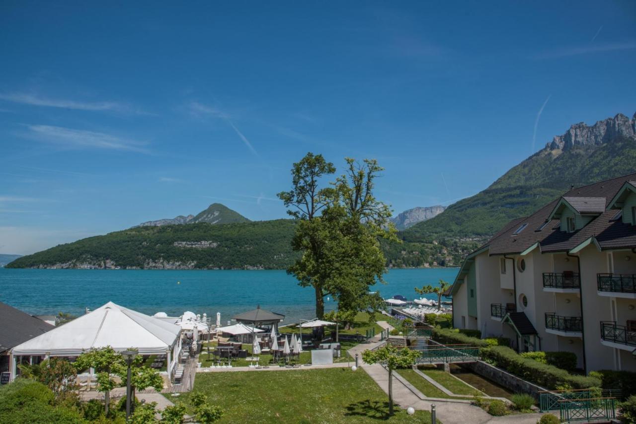 La Baie Des Voiles: Lakefront Apartments on Annecy Duingt Exterior photo