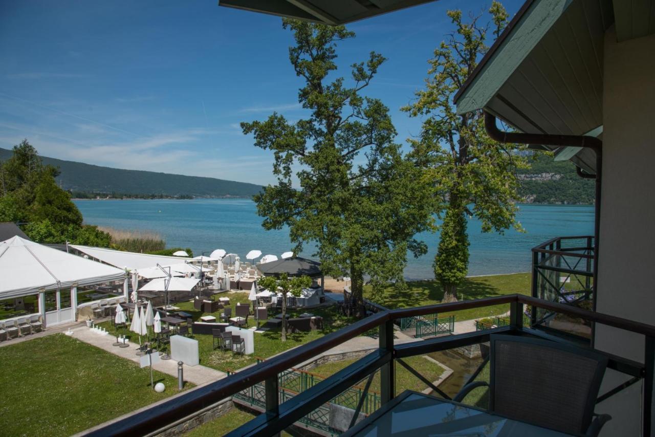 La Baie Des Voiles: Lakefront Apartments on Annecy Duingt Exterior photo