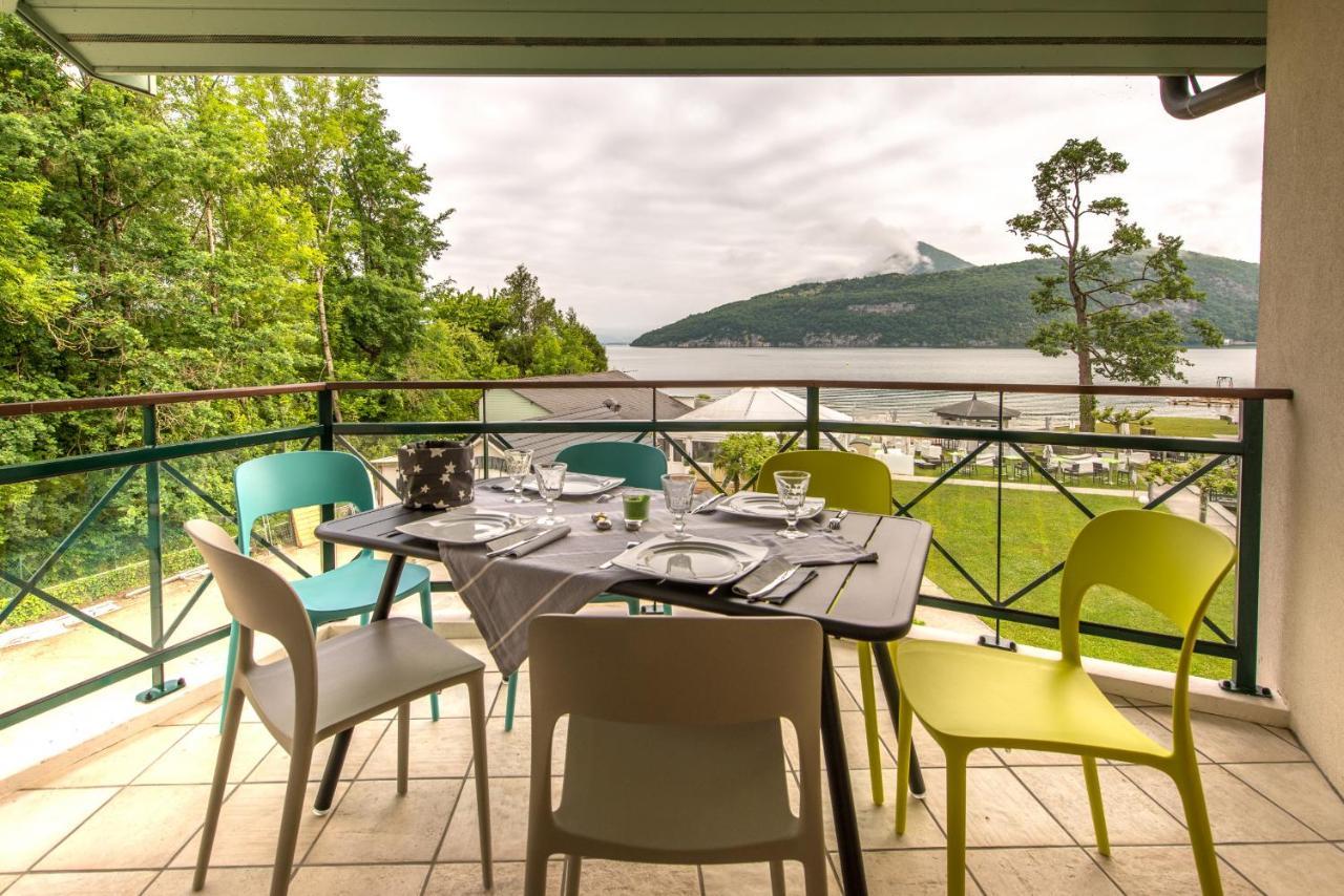 La Baie Des Voiles: Lakefront Apartments on Annecy Duingt Exterior photo