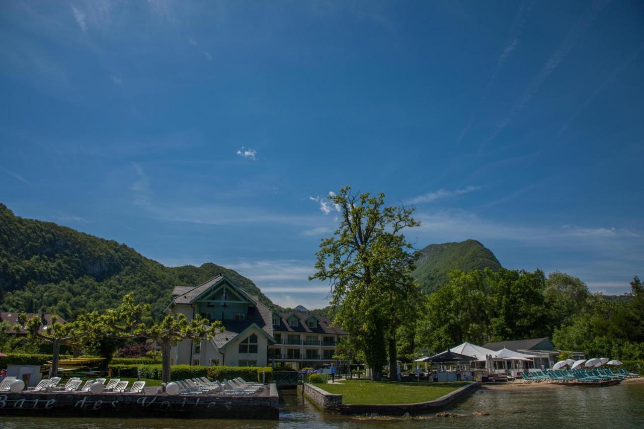 La Baie Des Voiles: Lakefront Apartments on Annecy Duingt Exterior photo