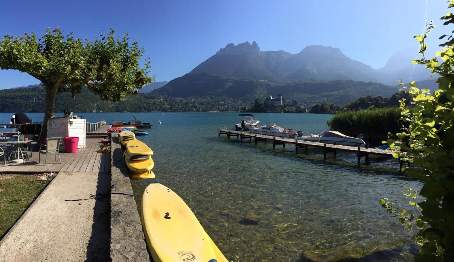 La Baie Des Voiles: Lakefront Apartments on Annecy Duingt Exterior photo