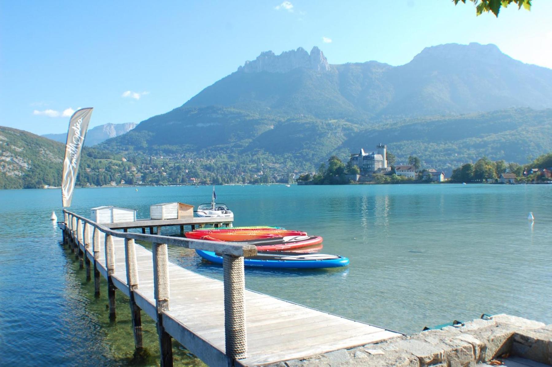 La Baie Des Voiles: Lakefront Apartments on Annecy Duingt Exterior photo